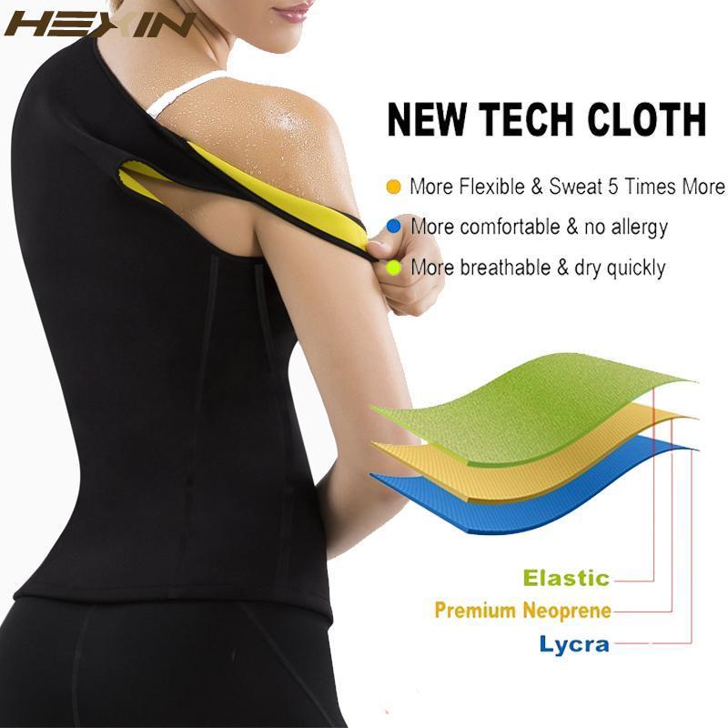 Hexin Sweatbuster Pro 360 - Neoprene Sweat Sauna Fat Burning Training Vest 1 - Great Value Novelty 