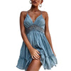 Women's Summer Lace Spaghetti Strap Backless Party/Casual Dress