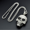Load image into Gallery viewer, Titanium Skull Chain pendant - Great Value Novelty 