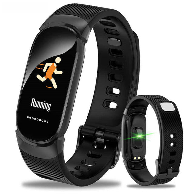 New Sports Waterproof Smart Watch Women Smart Bracelet Band Bluetooth Heart Rate Monitor Fitness Tracker Smartwatch Metal Case - Great Value Novelty 
