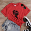 Load image into Gallery viewer, ONSEME Kind People T Shirt Women Summer Graphic Tees Top God Is Within Her She Will Not Fall Letter Printed T shirt Women Q-854