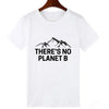 Load image into Gallery viewer, There is no planet b letter print female T-shirt New summer bear cartoon casual fashion Chic Harajuku O-Neck women&#39;s clothing