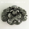 Gear Head Skull Belt Buckle for Ultimate Riding - Great Value Novelty 