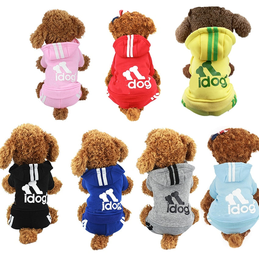 Dog Puppy  Hoodie Jumpsuit for Small & Medium Dogs /See chart for SIZE, Buy one size up
