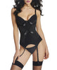 Load image into Gallery viewer, Corset and Bustier with cup Girdle Set with Straps - Great Value Novelty 