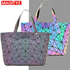 Geometric Luminous Shoulder Bag