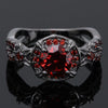 Load image into Gallery viewer, Ancient Gothic Ruby Ring - Great Value Novelty 