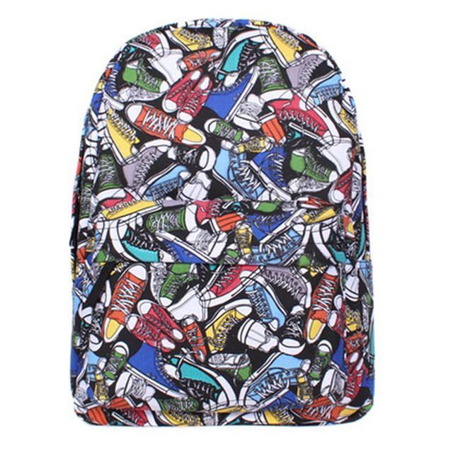 Hippie Canvas Backpacks - Great Value Novelty 