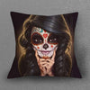Sugar Skull Cushions Linen Cushion Cover - Great Value Novelty 