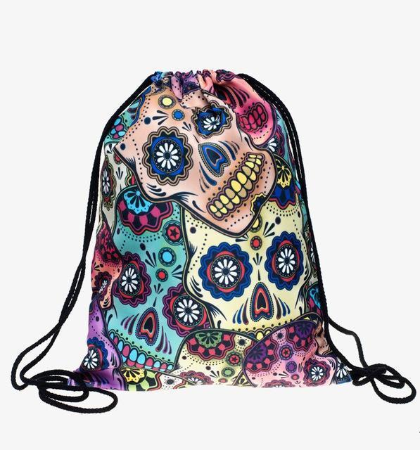 Mexican skull 3D printing Sack - Great Value Novelty 