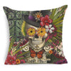 Load image into Gallery viewer, Skull Cushion Cover Cotton 45*45 Cms - Great Value Novelty 
