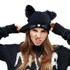 Knitted Cat Cotton Beanie - Great Value Novelty 