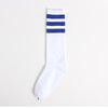 Load image into Gallery viewer, Classic Long Three Striped Skate Socks Retro Old School of  High Quality Cotton for Men Harajuku  Style White brand black - Great Value Novelty 