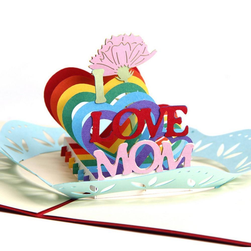 3D Mother's Day Card - Great Value Novelty 