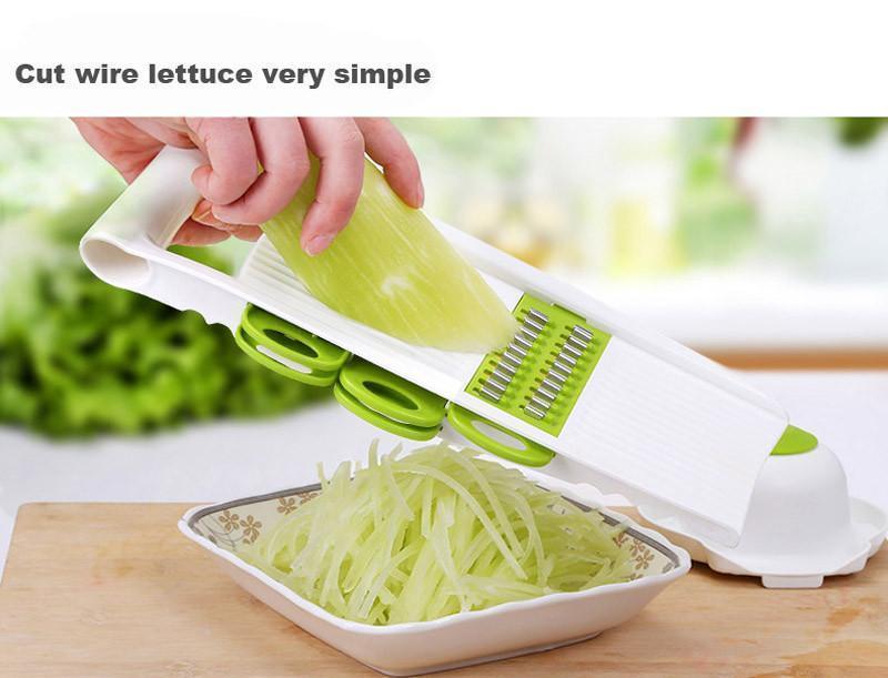 SliceBuddy™ - Vegetable Slicer Cutter Grater - Great Value Novelty 