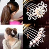 Load image into Gallery viewer, Peacock pearl crystal Rhinestone Hair clip - Great Value Novelty 