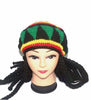 Jamaican Bob Marley Rasta Beanie - Great Value Novelty 