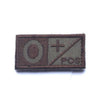 Embroidered Blood Type Patch - Great Value Novelty 
