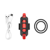 Rechargable LED 4 Mode Safety Warning Bicycle Rear Lamp - Great Value Novelty 