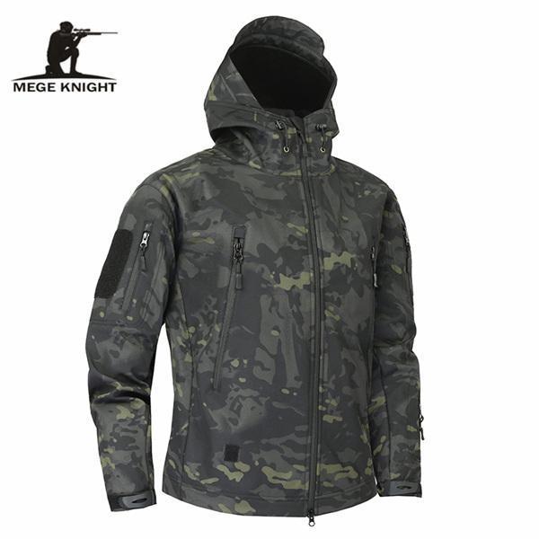 Men's Military Camouflage Jacket Army Tactical Windbreaker - Great Value Novelty 