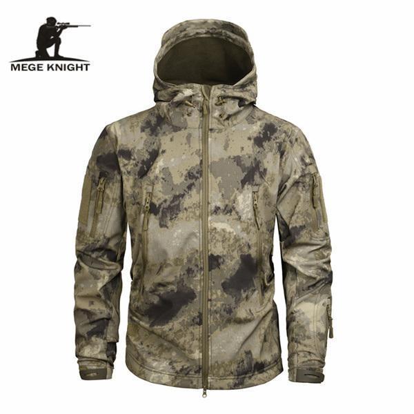 Men's Military Camouflage Jacket Army Tactical Windbreaker - Great Value Novelty 