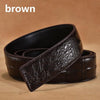 Load image into Gallery viewer, Genuine Leather Alligator Belt - Great Value Novelty 