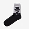 Load image into Gallery viewer, New Men Crew Cotton  Art Printed Socks of Famous celebrity portrait Pattern Harajuku Design Sox Calcetine Novelty Funny Winter - Great Value Novelty 