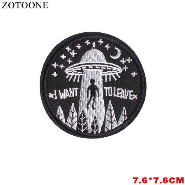 Rock Biker Patches - Great Value Novelty 