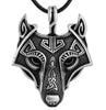 Vikings® Norse Wolf Pendant with Original Box