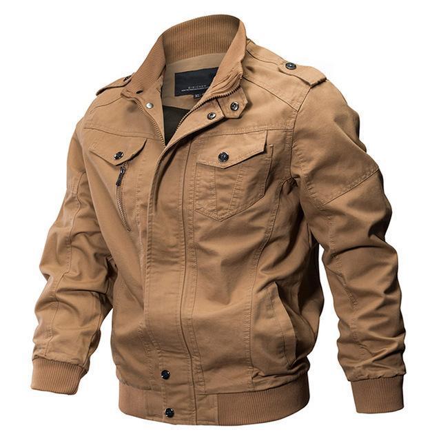 Men's Military Jacket Outdoors - Great Value Novelty 