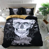 BeddingOutlet® 3D Skull Bedding Sets Duvet Covers with 2 Pillowcases - Great Value Novelty 