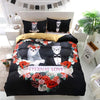 BeddingOutlet® 3D Skull Bedding Sets Duvet Covers with 2 Pillowcases - Great Value Novelty 
