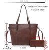 Load image into Gallery viewer, Women&#39;s Large Capacity Trapezoidal Biker Handbag with Wallet