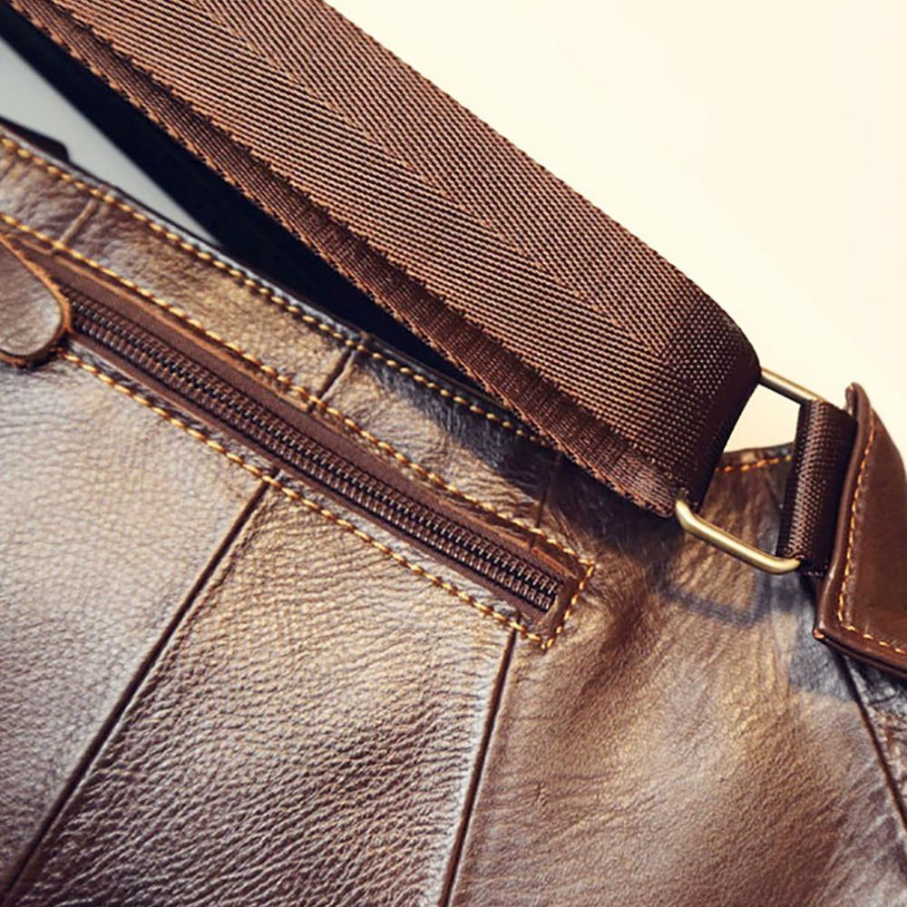 100% Genuine Indian Leather Shoulder Sling Bag - Great Value Novelty 