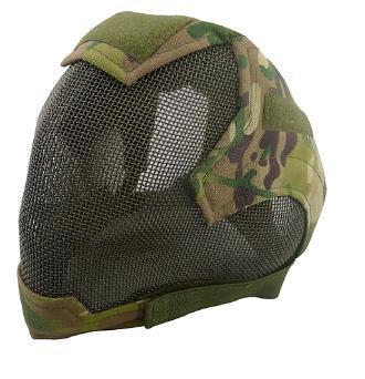 Full Protective Mask Military Camouflage Helmet - Great Value Novelty 