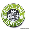 Load image into Gallery viewer, Guns &amp; Coffee Starbucks Army Patches - Great Value Novelty 