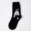 Load image into Gallery viewer, 1 Pair Autumn Winter Women Cotton Socks Art Funny Alien Planet Creative Funny Cartoon Cat Breathable Socks - Great Value Novelty 