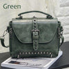 Load image into Gallery viewer, Women&#39;s Riveted Biker Leather Hand Bag