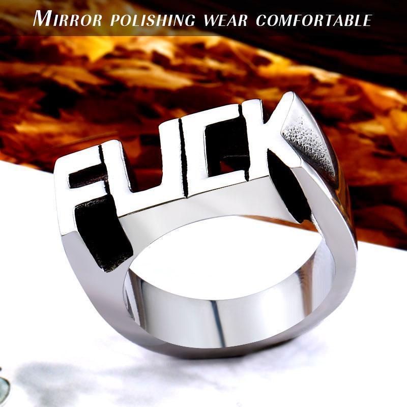 The F Word Ring ( Unisex ) - Great Value Novelty 