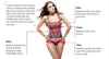 Load image into Gallery viewer, Women&#39;s Red Plaid Overbust Straps Corset