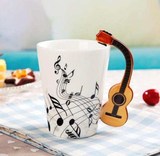 Guitar Coffee Mug - Great Value Novelty 