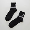 Load image into Gallery viewer, Fashion skate cotton crew socks of Virgin Mary gesture pattern for men women tide brand hip hop funny novelty  white black Funky - Great Value Novelty 