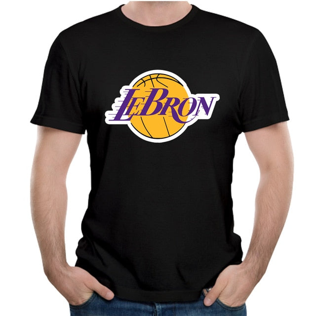 Men's Kyrie Irving Stephen Curry t shirt James Harden LeBron James Lakers Tee Shirt Michael Jordan Plus size - Great Value Novelty 
