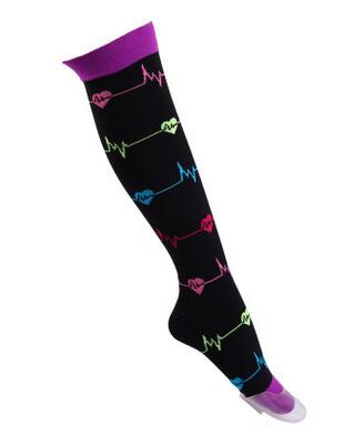 Women Magic Compression Socks Cycling Sports Running Elastic Long Tube Socks High Quality