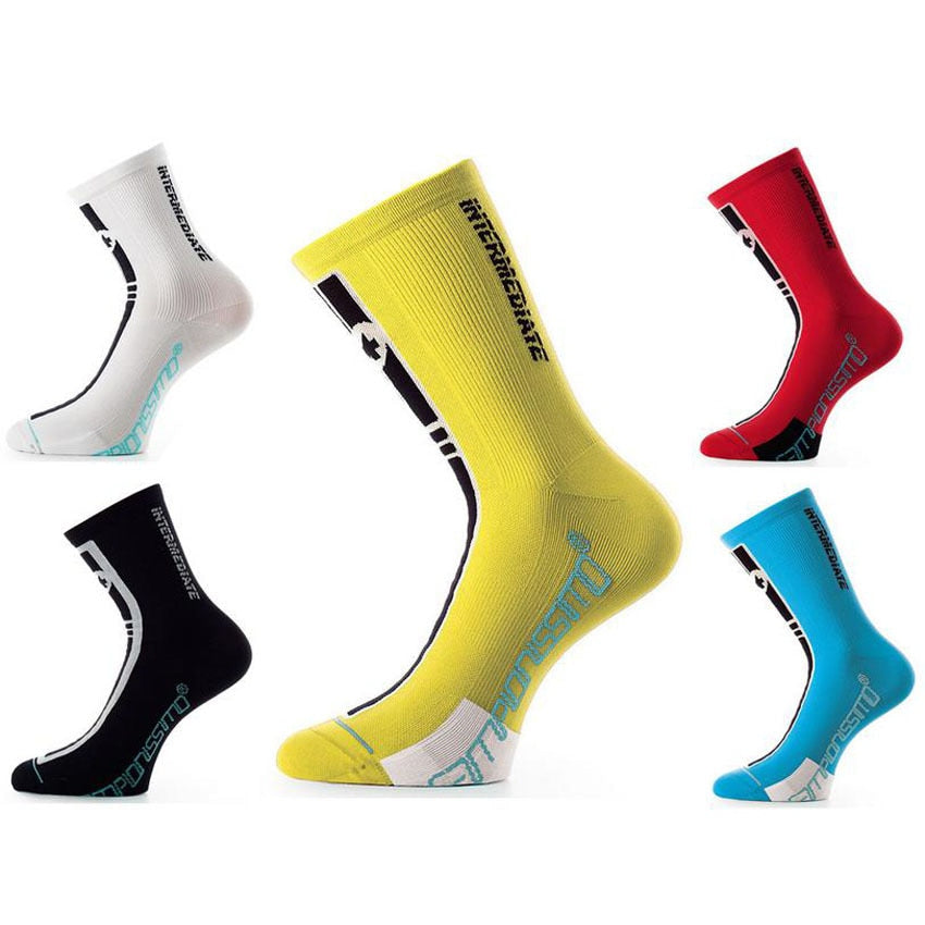 Coolmax Bicycle Socks Bike Cycling Calf Sports Socks Footwear  Quarter Crew Socks One Size - Great Value Novelty 