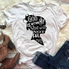 Load image into Gallery viewer, God Is Within Her She Will Not Fail T Shirt Women Psalm Bible Verse Tee Christian Top Funny Cute Graphic Religion Tumblr Tops