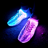Load image into Gallery viewer, Galaxy® - Space Age LED Fiber Optic Fully Rechargeable Shoes US1 - Great Value Novelty 