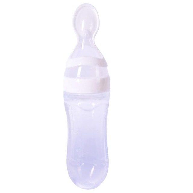 Spoono-Feed™ - Baby Feeding Bottle With Spoon - Great Value Novelty 