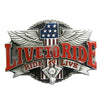 Load image into Gallery viewer, Live To Ride- Belt Buckle - Great Value Novelty 